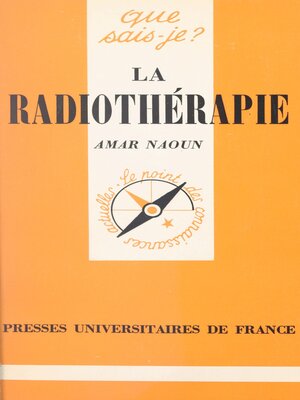 cover image of La radiothérapie